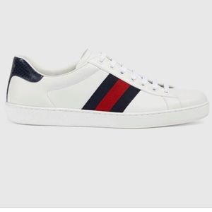 Authentic Gucci Classic Leather Sneakers